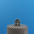 thumbnail image 6 of Brass, ornamental bonsai rockery fish tank model, 6 of 11