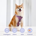 thumbnail image 2 of Etiqueta de identificación para mascotas Pawaii Silent Silicone Dog con código QR, 1 paquete, color morado, 2 of 8