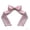 pink, variant on Easter Bow Decorations for Front Door - Large Spring Ribbon Bow with Classic Patterns, Wreath Accent for Porch Railing Mailbox, Reusable Outdoor Holiday Décor, Warm Festive Welcome Gift