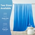 thumbnail image 3 of Aship Cooling Comforter King Size, Gradient Dual-Sided Q-Max>0.5 Arc-Chill Summer Comforter, Breathable Skin-Friendly Cooling Quilt for Hot Sleepers 90" x 108" Blue, 3 of 8