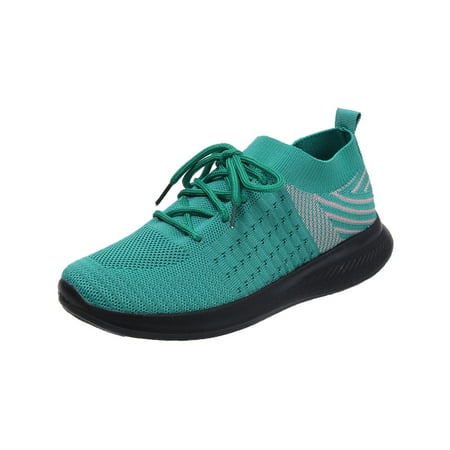 

KBKYBUYZ Women Lace Up Sneakers Color Solid Color Shoes Plus Size Basis Sports Casual Shoes Comfortable Elegant Shoes