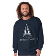 thumbnail image 5 of Classic US Space Force Military Logo Sweatshirt for Men or Women Brisco Brands L, 5 of 6