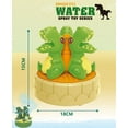 thumbnail image 6 of Water Sprinkler for Kids, 360° Rotation Kids Sprinkler, Water Sprinkler for Kids Outdoor Play, Splashing Fun for Backyard, Summer Water Toys for Kids, Attaches to Garden Hose, Dinosaur, 6 of 6
