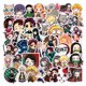 thumbnail image 1 of 50 pegatinas de anime para cosplay, pegatinas de personajes, accesorios de PVC impermeables, pegatinas de calcomanías, 1 of 6