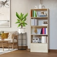 thumbnail image 3 of Heavy-Duty 360° Rotating Shelf Multifunction Organizer Storage White Oak, 3 of 9