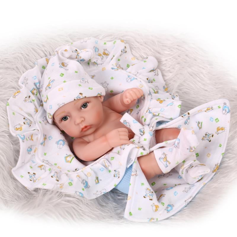 Fashion Hat Blanket Underpants Stocking For 10-11'' Newborn Baby Dolls 2Set