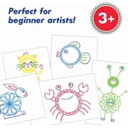 Spirograph Jr. — Jumbo Sized Gears Classic Retro Toy For Spiral Drawing Art Design Toy Kit for Smaller Hands — For Kids Ages 3 and Up