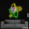 thumbnail image 2 of Craftnamesign Corn Wear 3D Glasses Neon Sign, Cinema Decor, Popcorn Signs, 2 of 4