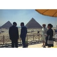 thumbnail image 2 of President And Pat Nixon With Anwar And Jehan Sadat At The Site Of The Great Pyramids At Giza. June 14 1974. History (, 2 of 2