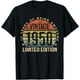 thumbnail image 1 of Vintage 1950 Limited Edition Camiseta 75-Year-Old Gifts 75th Birthday Camiseta para hombre, 1 of 7