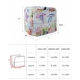 thumbnail image 6 of Jellyfish Coastal Stand Mixer Dust Cover with Storage Pocket & Handles, Blue Nautical Summer Beach Ocean Fits All Tilt Head & Bowl Lift Kitchen Appliance Cover Organizer Bag Accessories, 4.5-5 Quart, 6 of 6
