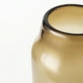 thumbnail image 5 of 16" Vintage Look Ombre Brown Glass Vase, 5 of 5