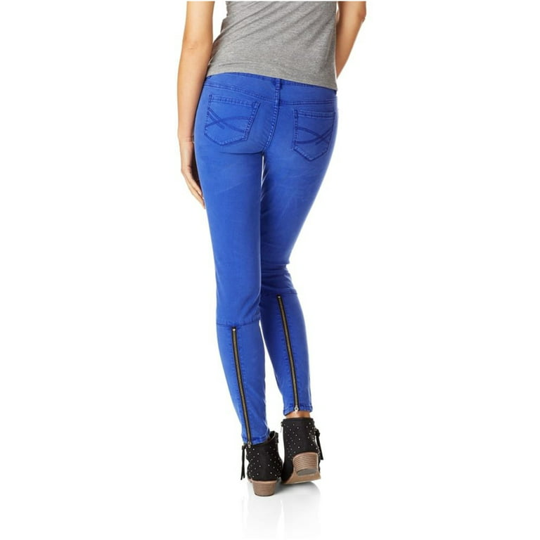 Aeropostale Womens Lola Jegging Skinny Fit Jeans, Blue, 4