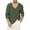 AB278 Green, variant on Tisuna Men'S Long Sleeve T-Shirts Loose V Neck Tops Men Solid Tees For Daily Wear Size L