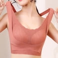 thumbnail image 4 of Gubotare Sports Bras for Women High Support High Impact Sports Bras for Women Padded Sports Bras for Women Workout Bras for Women Racerback Bras Yoga Bras (Red,M), 4 of 9