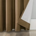thumbnail image 6 of Sun Zero Duran Thermal Insulated 100% Blackout Grommet Curtain Panel, 50"X84", Pecan (Single Panel), 6 of 9