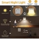 thumbnail image 4 of Electric Plug Night Light-Children's Night Light with Motion Sensor-Adjustable Brightness,LED Night Light(Warm/Cool White-Dimmable),Plug and Play Nigh, 4 of 4