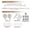 28-122'', variant on Adjustable Curtain Rod 16–118 Inches, Single Window Drapery Rod with Crystal Translucent Finish, Spliced Decorative Curtain Rod for Home