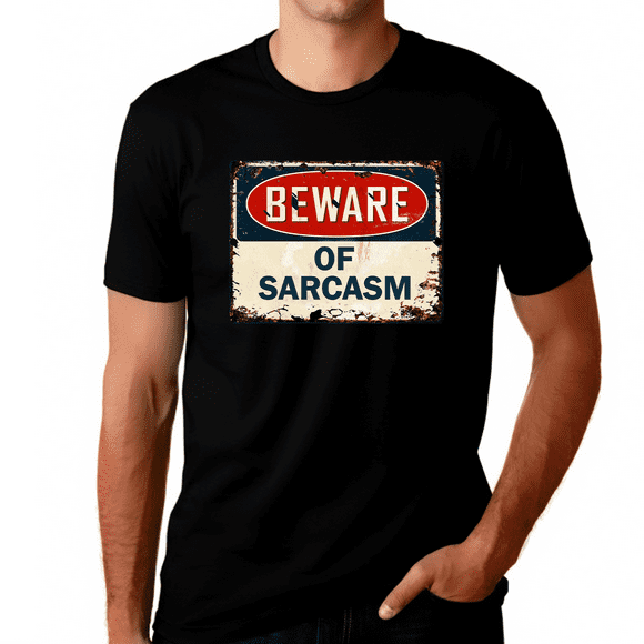 T-shirts Drôles pour Hommes Sarcasme - T-Shirts Sarcastiques pour Hommes - T-Shirts Graphiques Vintage pour Hommes