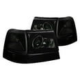 thumbnail image 1 of Spec D Tuning LCLHP-RAN98SM-RS Smoke Projector Headlights with Corner Lights for 1998-2000 Ford Ranger, 1 of 1