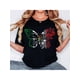 thumbnail image 1 of Mexico Mexican Flag Butterfly Independence Day Mexican Pride T-Shirt Sweater Hoodie Crewneck Casual Black Tshirt Top Womenswear Sleeve Bottom, 1 of 6
