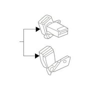 Genuine OE Mazda Seat Belt Receptacle - BJY7-57-720A
