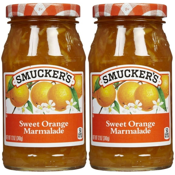 Pack of 2 - Smuckers Sweet Orange Marmalade - 12 Oz - 2 Pack Packaging May Vary