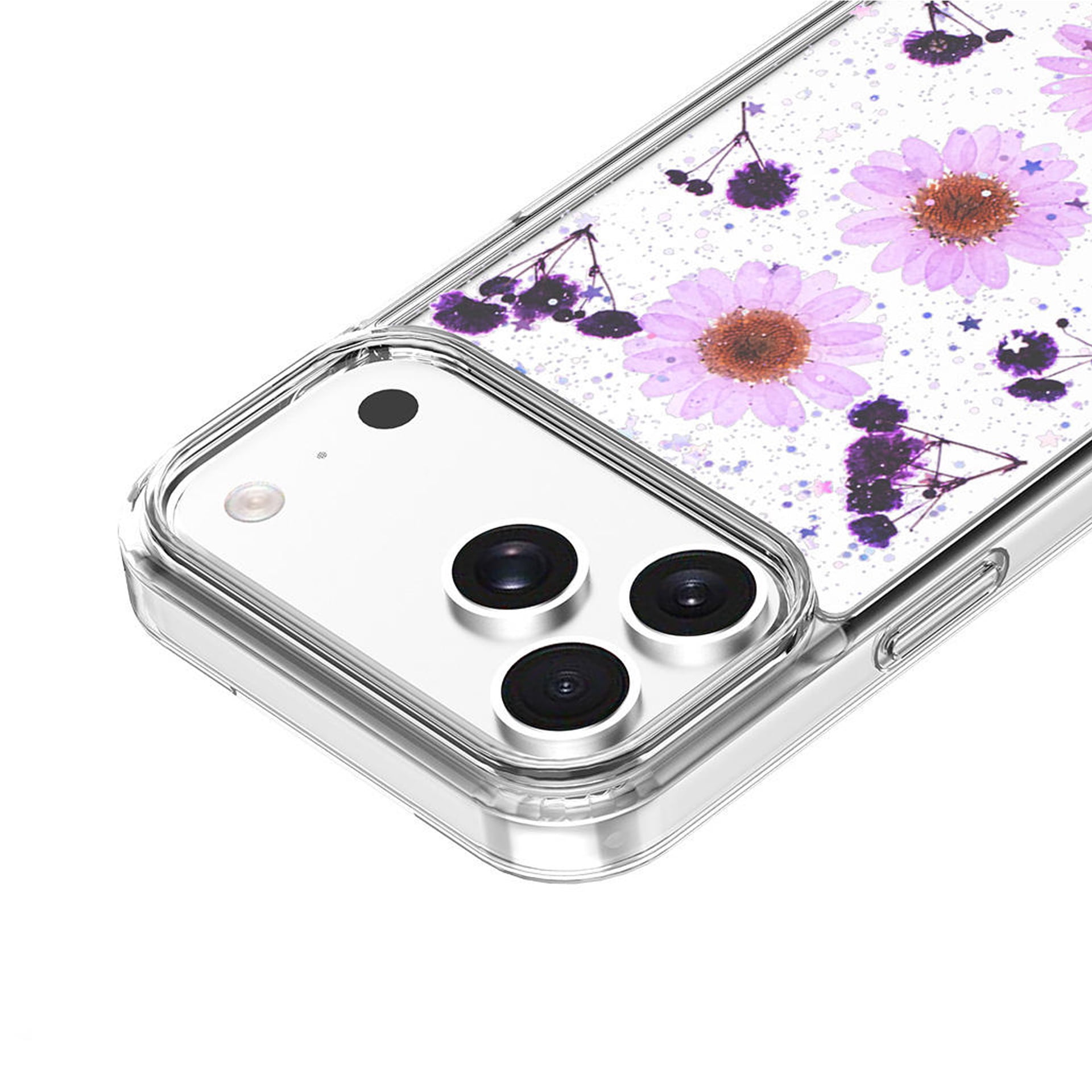 Timeless Blossom Design Case for iPhone 17 Pro Max - Pink Daisy