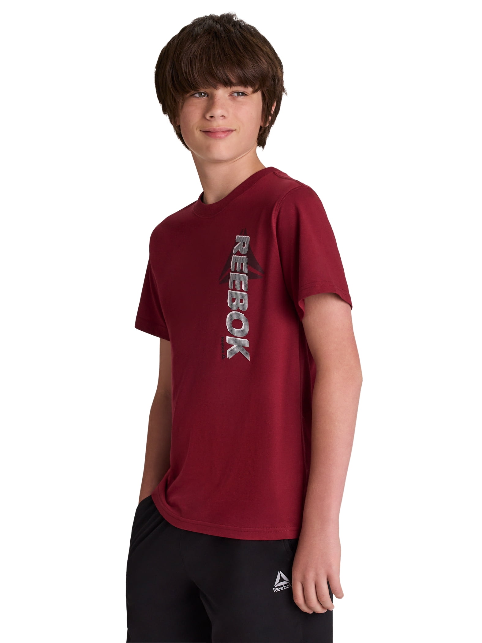 Reebok Boy's Short Sleeve Graphic T-Shirt, Sizes 4-18