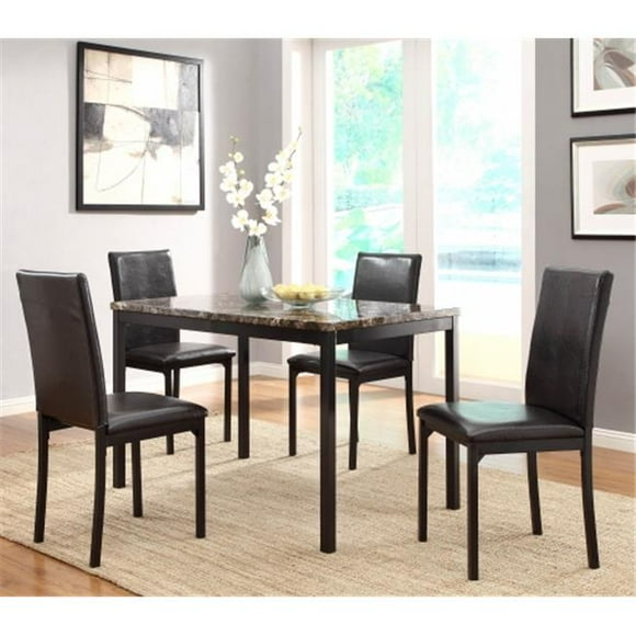 Home Elegance 2601-48 Tempe Dining Table in Black