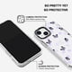 thumbnail image 4 of Funda de teléfono MOSNOVO para iPhone 13, diseño de mariposa lila, 4 of 6
