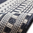 thumbnail image 5 of Liora Manne Malibu Etched Border Indoor Outdoor Area Rug Navy, 5 of 5