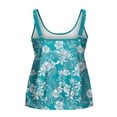 thumbnail image 4 of Oplxuo Womens Tankini Top Only Athletic Swim Top Modest Tankini Swimsuit No Bottom, 4 of 7