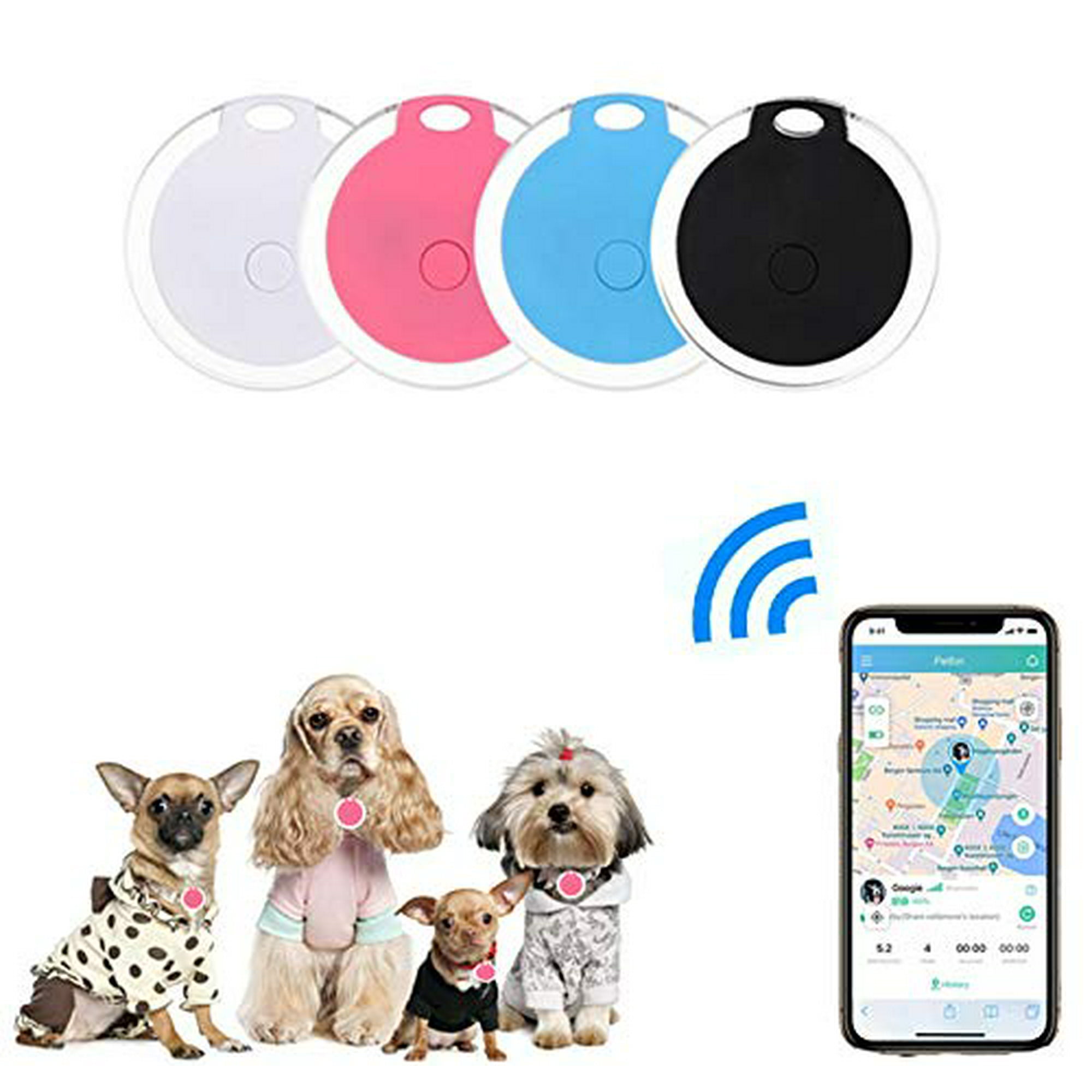 4 Pack Smart Key Finder Locator, GPS Tracking Device for Kids Pets Keychain  Wallet Luggage Anti-Lost Tag Alarm Reminder Selfie Shutter APP Control  Compatible iOS Android | Walmart Canada
