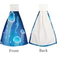 thumbnail image 4 of Hanging Towels 1 Pcs, Dish Towels Magic Jellyfish Absorbent Hand Towels with Hanging Loop Washcloth for Bathroom Kitchen, 4 of 6
