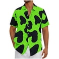 thumbnail image 2 of Awdenio Hawaiian Shirt for Men Short Sleeve Shirts Casual Novelty Printed Vintage Bowling Shirt Cuba Beach Summer Shirts Button Up Shirt, 2 of 5