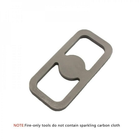 

Clearance Sale Flint Fire Starter Steel Striker Kit Primitive Fire Starter Bbq Camping Fire Starter Lighter Camping Survival tools