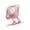 Pink, variant on Double Axises Adjustable Foldable Tablets Stand With 360 Swivels Base And AntiSlip Design For Pad Air