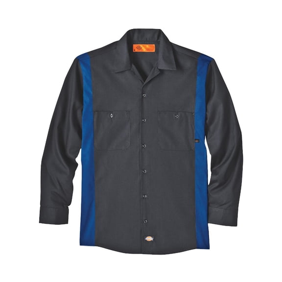 Dickies 5524 Youth Zest Hoodie - Charcoal/ Royal Blue - XL