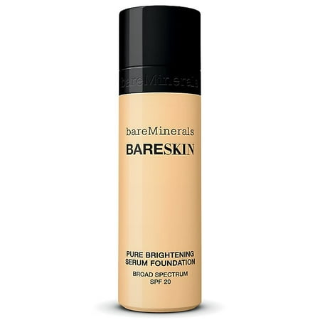 BareMinerals bareSkin Pure Brightening Serum Foundation Broad Spectrum SPF 20, Bare Ivory 1 oz