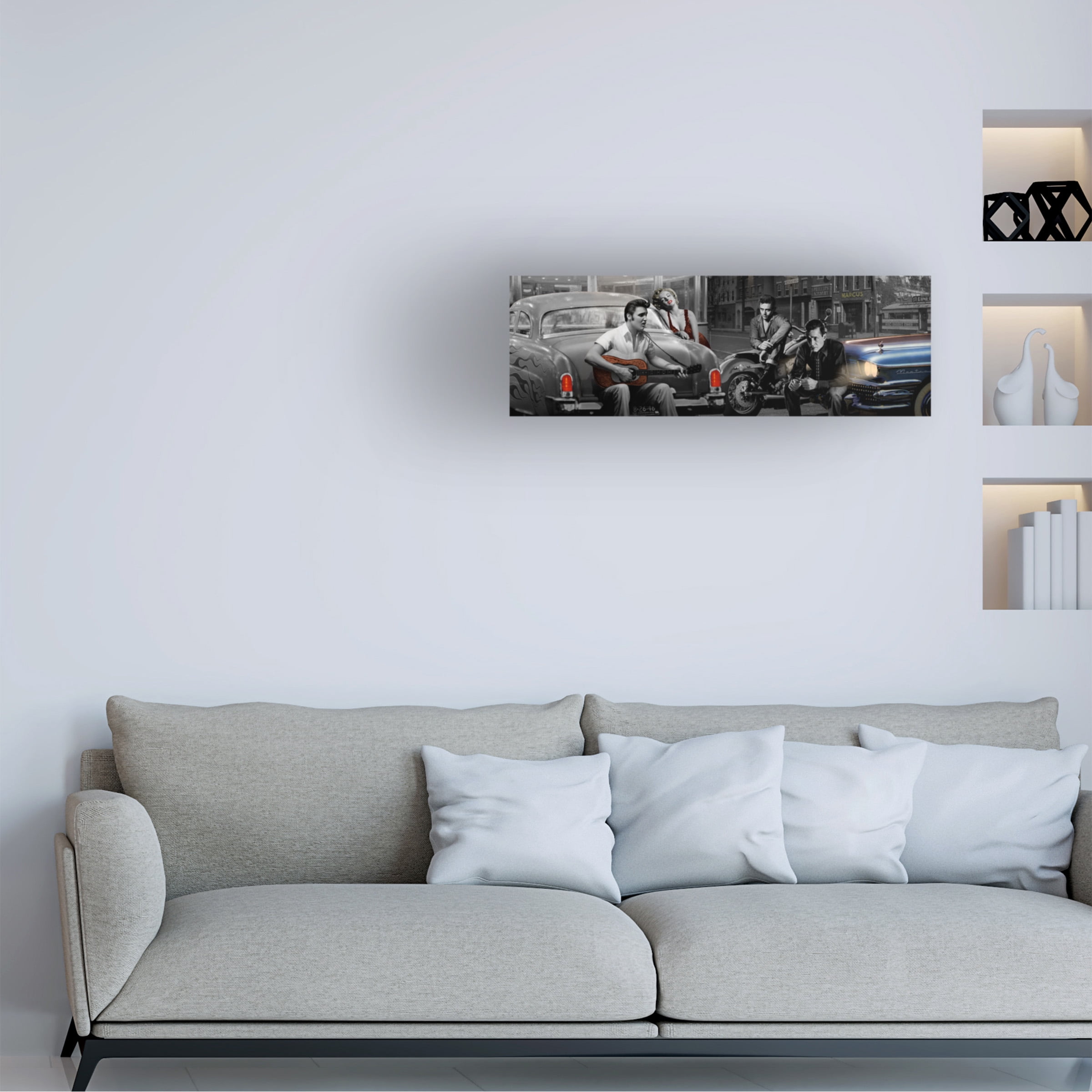 Chris Consani 'Legendary Crossroads' Canvas Art