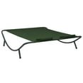 thumbnail image 4 of vidaXL Lit de Salon Extérieur Tissu Vert, 4 of 5