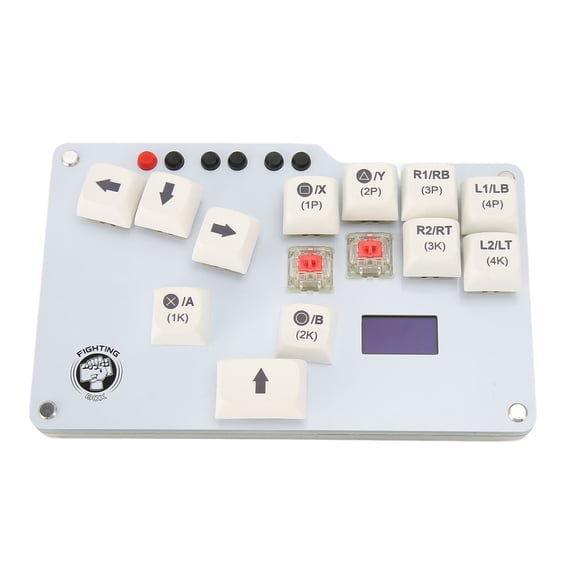 Fight Stick, Low Latency Stable Multiport Stick Keyboard High Sensitivity for Game Controller