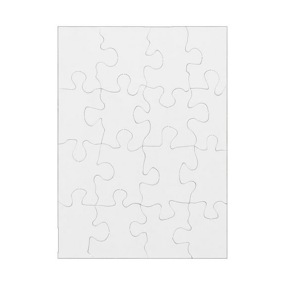 Blank Compoz-A-Puzzle 16-Piece Small Rectangle