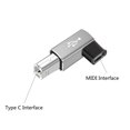 thumbnail image 1 of Adaptador USB C a B hembra a macho para impresora controlador MIDI teclado eléctrico Tmvgtek Para estrenar, 1 of 8
