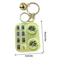 thumbnail image 3 of LACKUST DJ Disc Player Mini Keychain,Clearance Keychains Rings for Keys for Men Women for Car,Musical Instrument Design, Car & Bag Pendant,E, 3 of 7