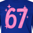 thumbnail image 4 of Inktastic 67 Tween Vibe Long Sleeve Youth T-Shirt, 4 of 5