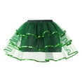 thumbnail image 4 of Tutu for Womens Layers Green Tutu Elastic Waist Ballet Dance Tutu Dress Christmas Tutu, 4 of 5