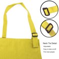 thumbnail image 4 of Toptie Cotton Canvas Parent-Child Apron Set-Yellow-Kid XL/Adult XL, 4 of 7