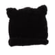 thumbnail image 1 of Gorro de invierno en apariencia de gorro para mujer con capucha de punto Negro, 1 of 9